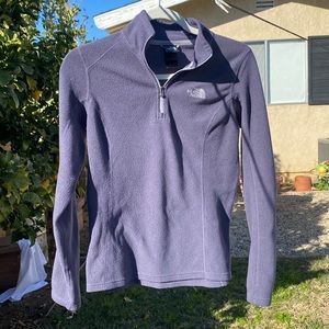 The North Face fleece half zip, size XS